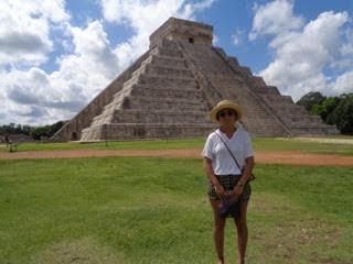Daniela Chacon at pyramid