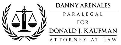 Danny Arenales Logo Paralegal Danny Arenales