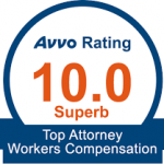 Avvo Rating - Top Attorney Workers Compensation 